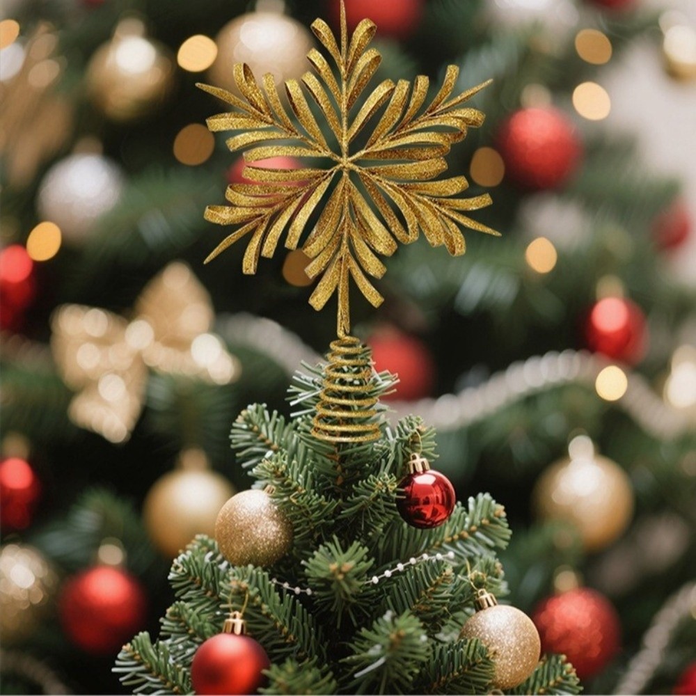 Star Tree Topper - Star Christmas Tree Topper Iron Xmas