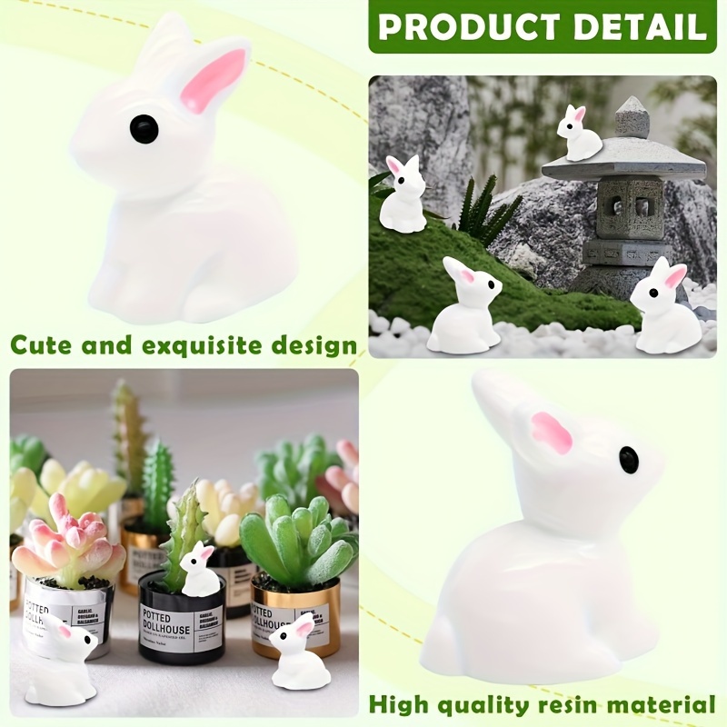 60pc Resin Miniature Rabbit Fi - đánh giá và giá Nutcracker Figurine