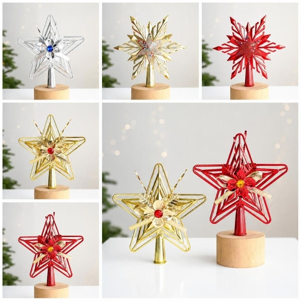 Festive Star Plastic Star Topp - đánh giá và giá Star Tree Topper