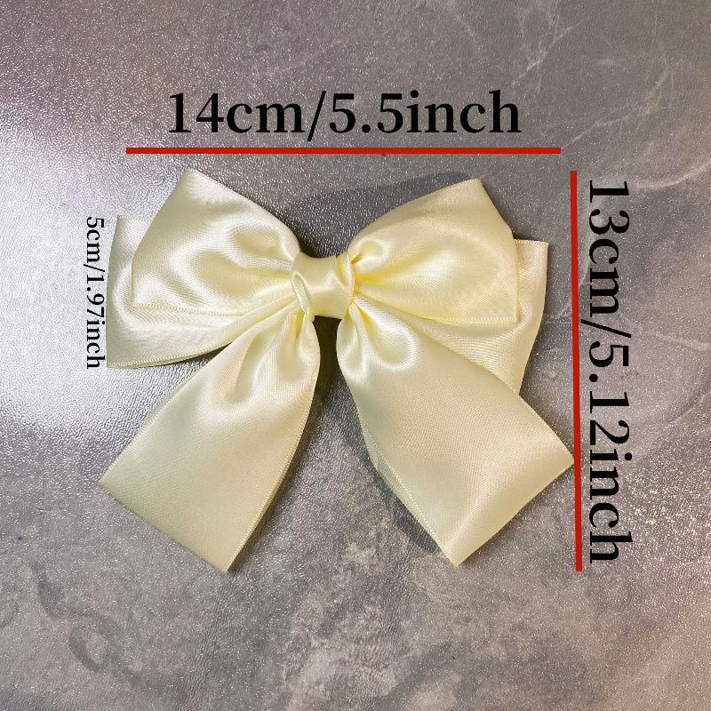 Solid Color Bow Ribbon Hair Cl - đánh giá và giá Ribbon Bow Gift