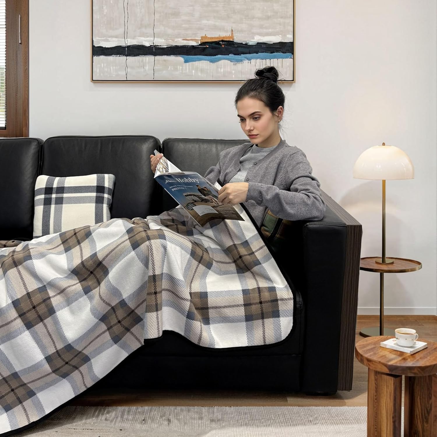 Wearable Blanket Throw Plush F - đánh giá và giá Christmas Throw Blanket