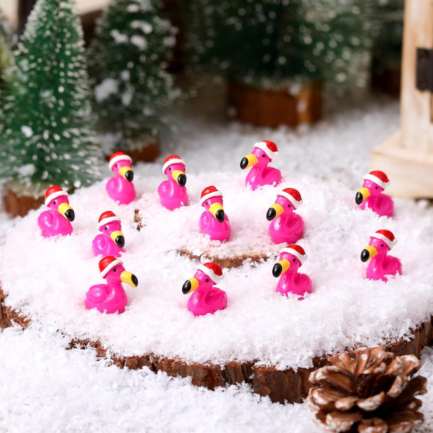 10/20PCS Mini Resin Hot Pink F - đánh giá và giá Nutcracker Figurine
