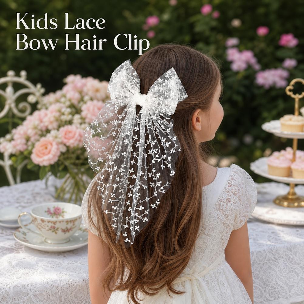 Kawaii Lace Bow Ribbon Hair Cl - đánh giá và giá Ribbon Bow Gift